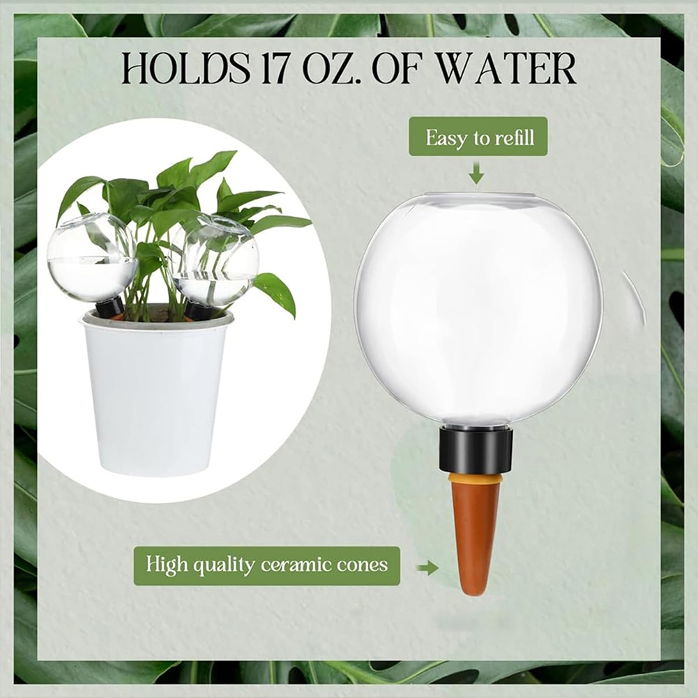Automatic Plant Waterer - Sistem Irigasi Tetes Otomatis 500ML, Bola