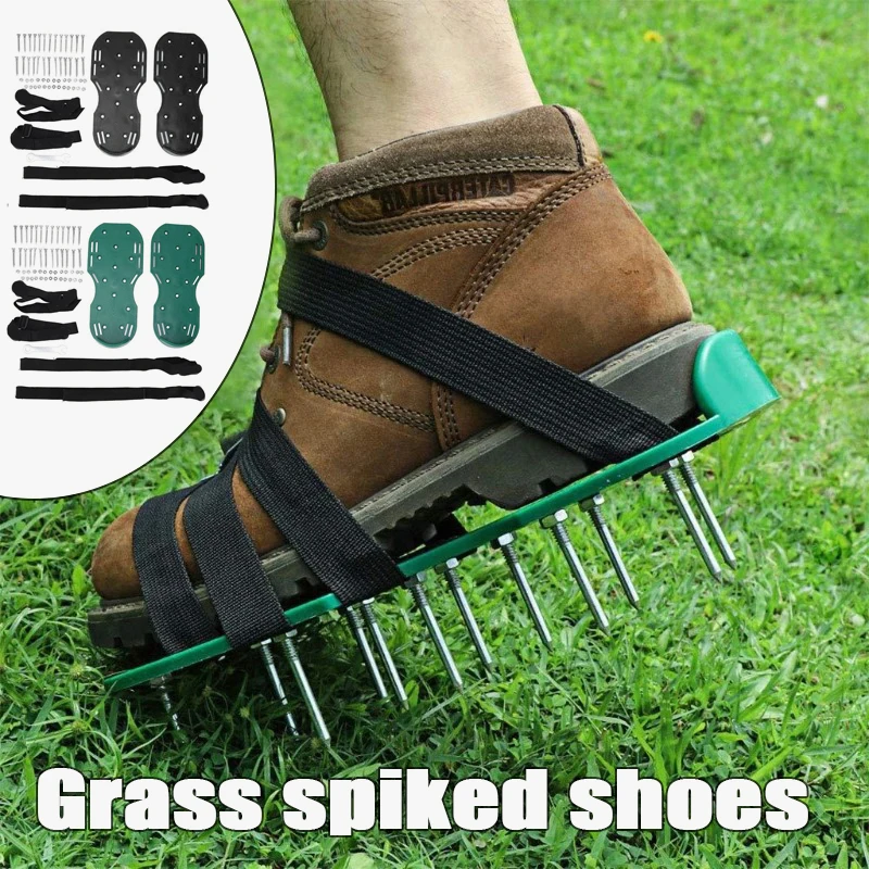 Gardening Tools Revit - 1 Pasang Sandal Aerator Rumput, Alat