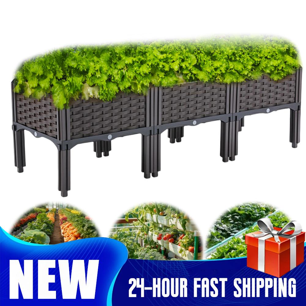 Kotak Tanam Terangkat dengan D - Self-Watering Planter ulasan dan harga